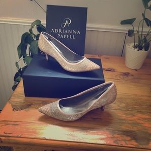 Adrianna Papell Lois Lace Dress Pumps